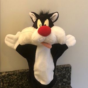 Vintage 90’s Sylvester Looney Tunes Hand Puppet